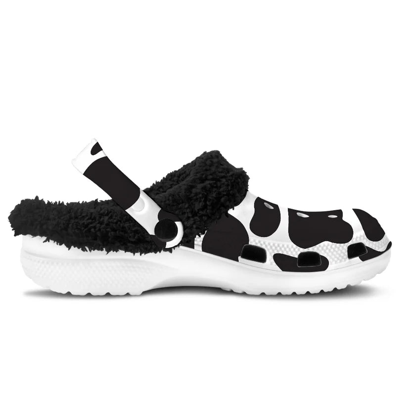 Printed Fleece Foam Crocs