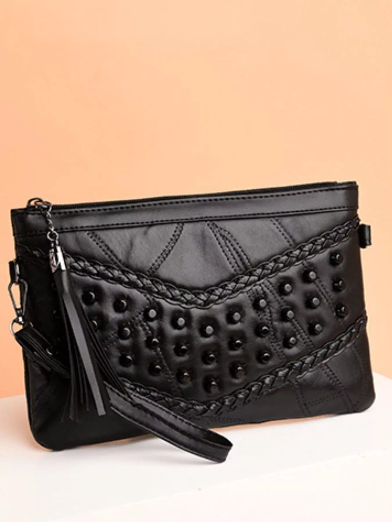 バッグ calee STUDS LEATHER BODY BAG CALEE - 【残り一点】Studs Leather Body Bag | ACRMTSM ONLINE STORE