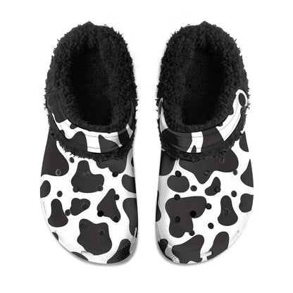 Printed Fleece Foam Crocs