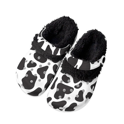 Printed Fleece Foam Crocs