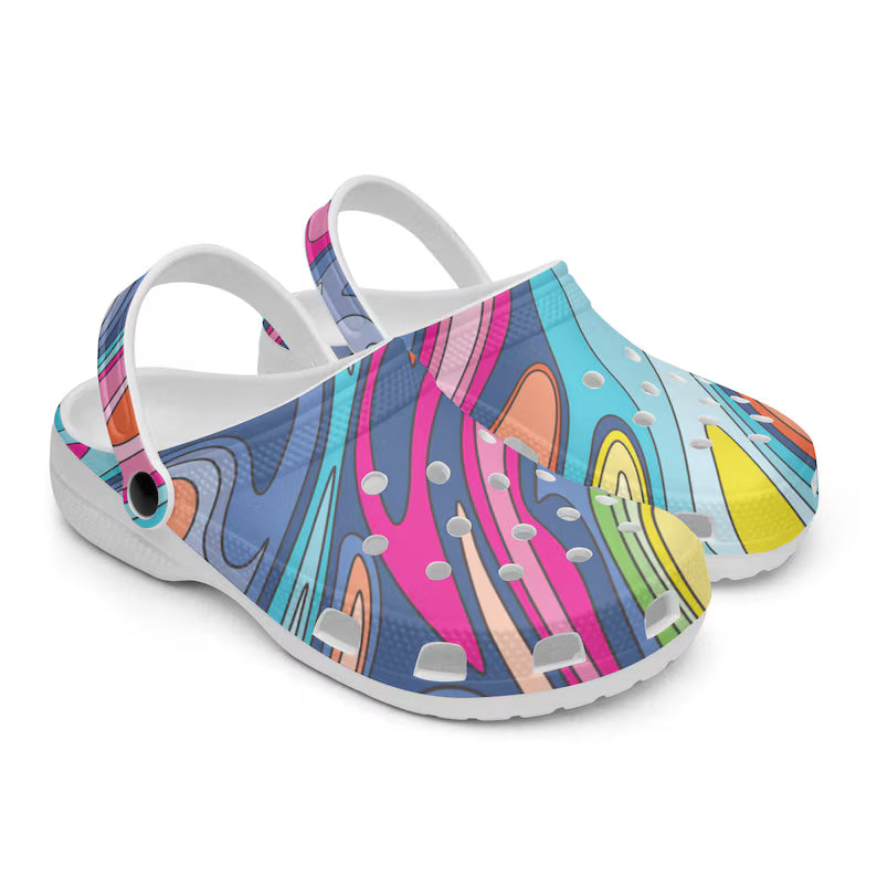 All Over Printed Crocs Shoes