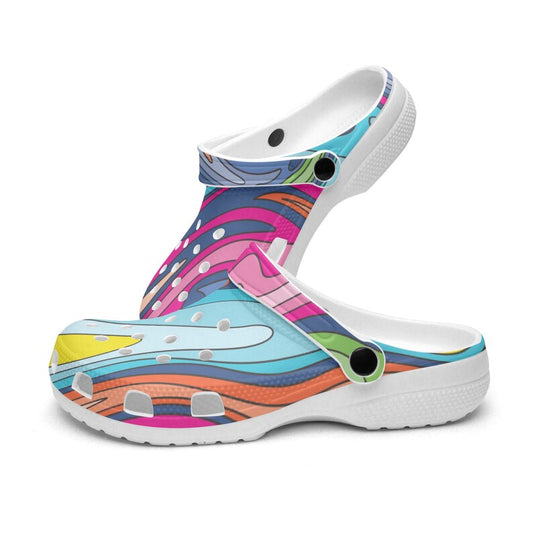 All Over Printed Crocs Shoes