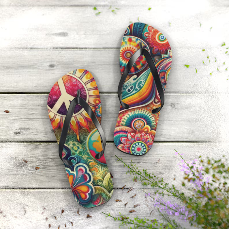 Summer Beach Flip Flops