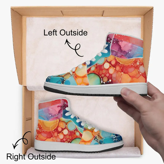 Air Jordan 1 High Top Athletic Sneakers