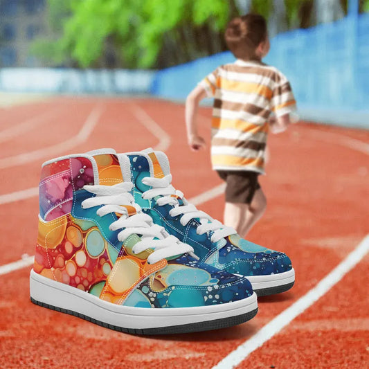 Air Jordan 1 High Top Athletic Sneakers